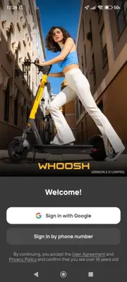 Whoosh android App screenshot 0